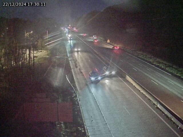 Première image du timelapse de la journée d'hier pour cette webcam