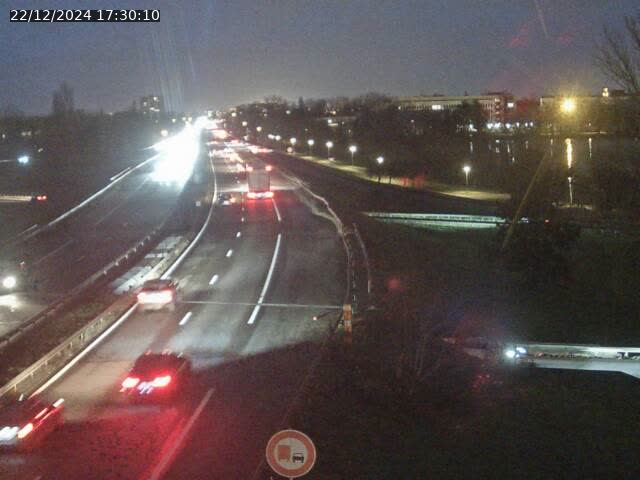 Première image du timelapse de la journée d'hier pour cette webcam