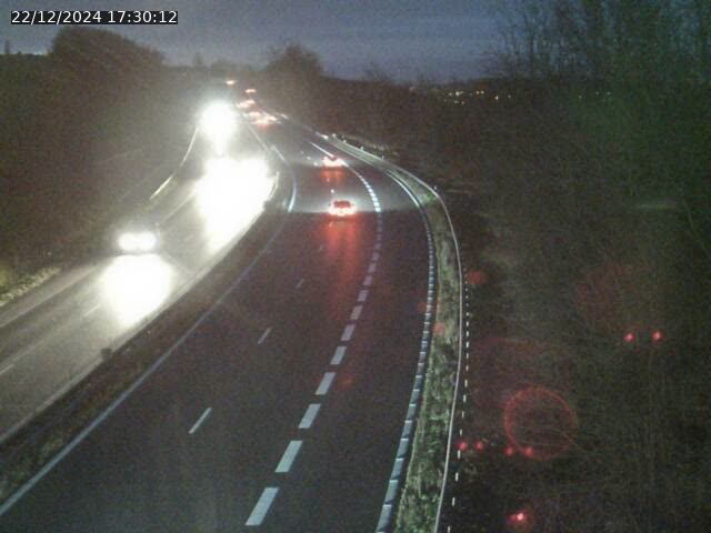 Première image du timelapse de la journée d'hier pour cette webcam