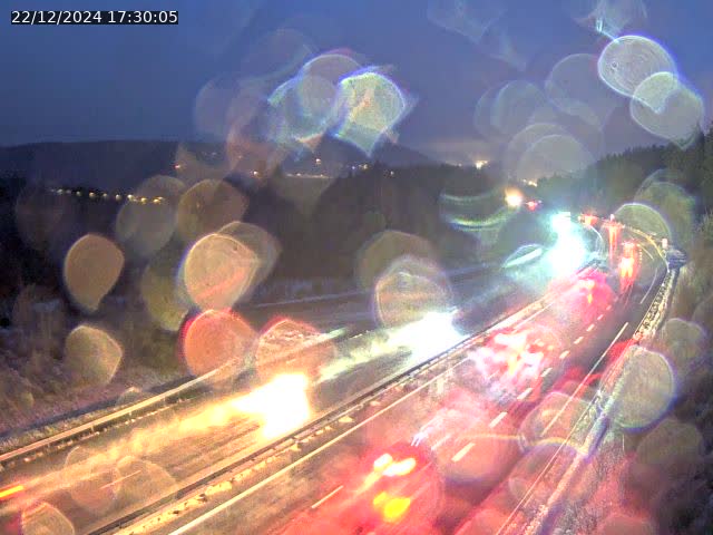 Première image du timelapse de la journée d'hier pour cette webcam