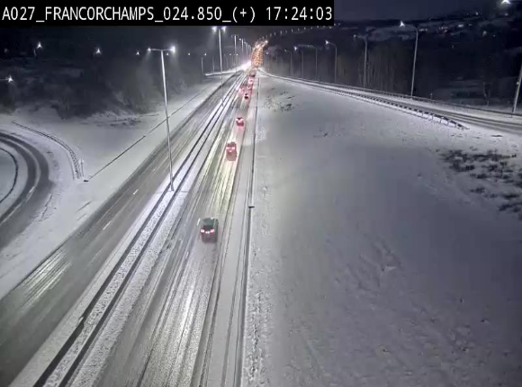 Première image du timelapse de la journée d'hier pour cette webcam