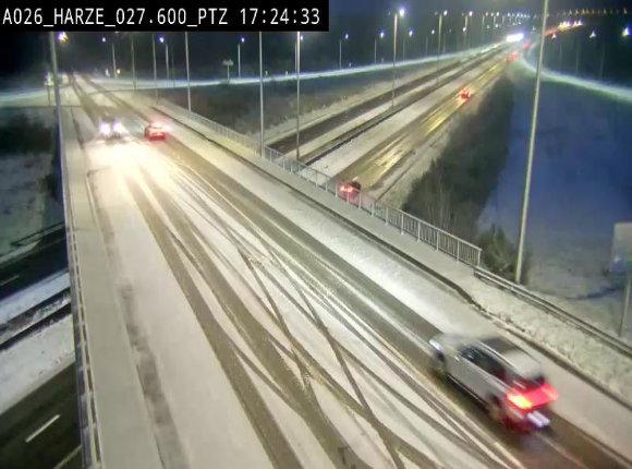 Première image du timelapse de la journée d'hier pour cette webcam