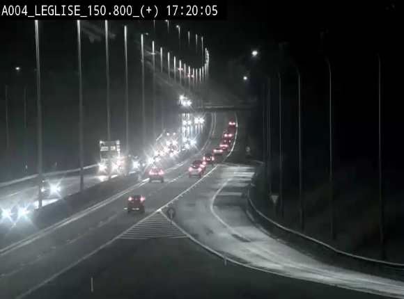 Première image du timelapse de la journée d'hier pour cette webcam