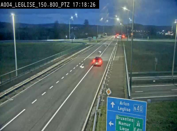 Première image du timelapse de la journée d'hier pour cette webcam