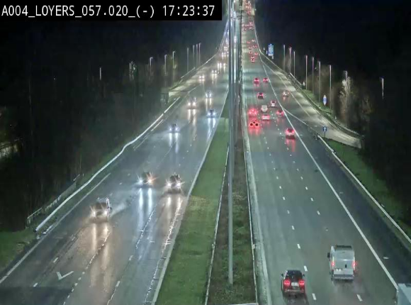 Première image du timelapse de la journée d'hier pour cette webcam