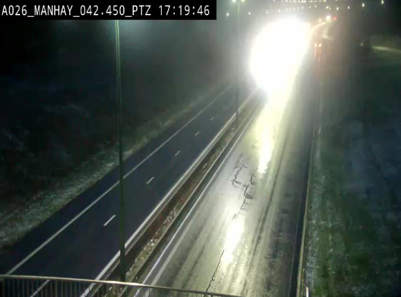 Première image du timelapse de la journée d'hier pour cette webcam