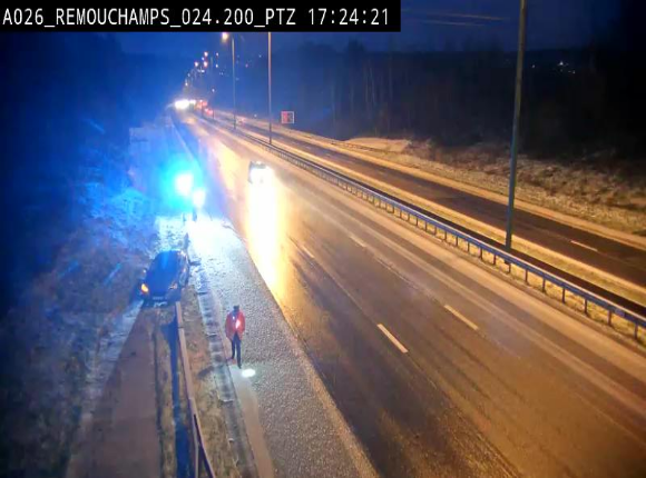 Première image du timelapse de la journée d'hier pour cette webcam