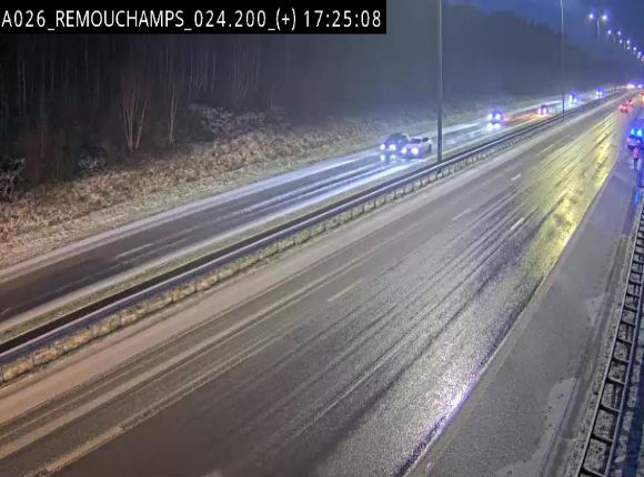 Première image du timelapse de la journée d'hier pour cette webcam