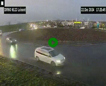 Première image du timelapse de la journée d'hier pour cette webcam