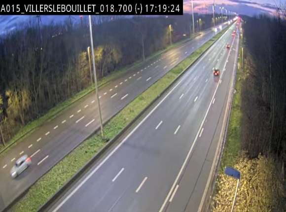 Première image du timelapse de la journée d'hier pour cette webcam