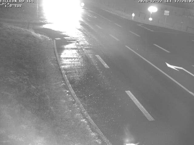 Première image du timelapse de la journée d'hier pour cette webcam