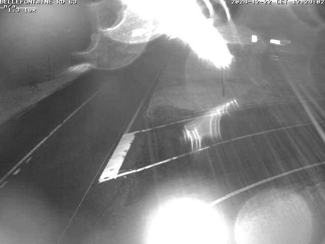 Première image du timelapse de la journée d'hier pour cette webcam