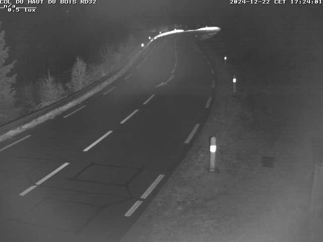 Première image du timelapse de la journée d'hier pour cette webcam