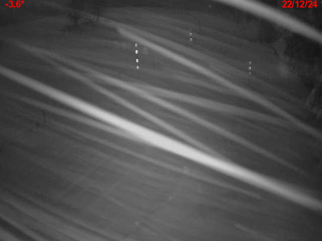 Première image du timelapse de la journée d'hier pour cette webcam