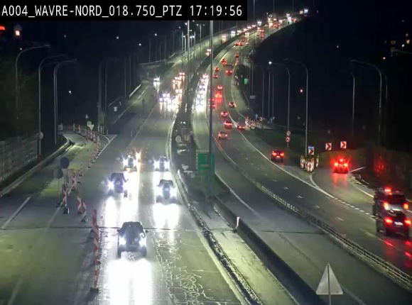 Première image du timelapse de la journée d'hier pour cette webcam