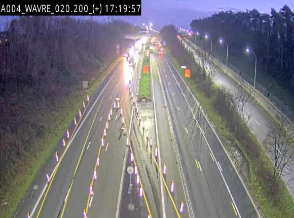 Première image du timelapse de la journée d'hier pour cette webcam